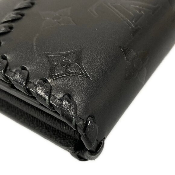 Auth LOUIS VUITTON Portefeuille Very M62059 Noir Very Line - MI4108 Long Wallet - Picture 8 of 13